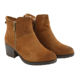 Camel American Club SH07 stivali cammello marrone 4
