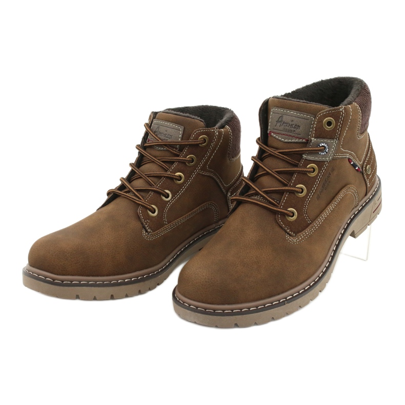 Pelle trekking American Club RH36 cammello marrone 2