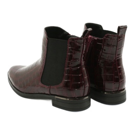 Stivali Jodhpur Filippo DBT1568 / 20 BG rosso 3