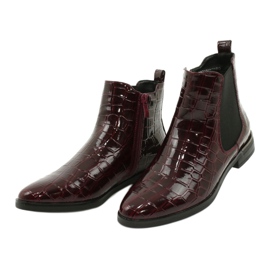 Stivali Jodhpur Filippo DBT1568 / 20 BG rosso 2