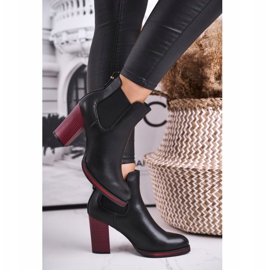 Stivali Donna Con Tacco Alto Sergio Leone Nero BT538 1