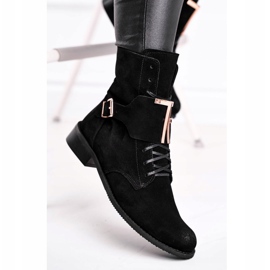 Stivali Donna Nicole Camoscio Nero 2591 1