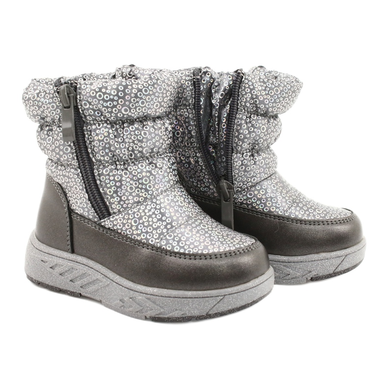 Evento Stivali invernali neo holo miss argento grigio 3