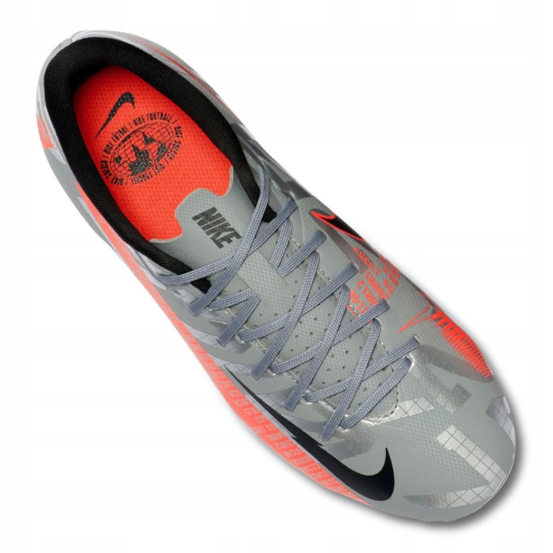 Nike Vapor 13 Academy Mg Jr AT8123-906 scarpe da calcio grigio 3