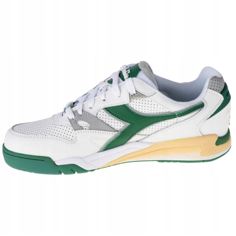 Scarpe Diadora Rebound Ace M 501-173079-01-C7915 bianca verde 1