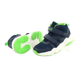Scarpe per bambini Befado 516X049 blu navy verde 3