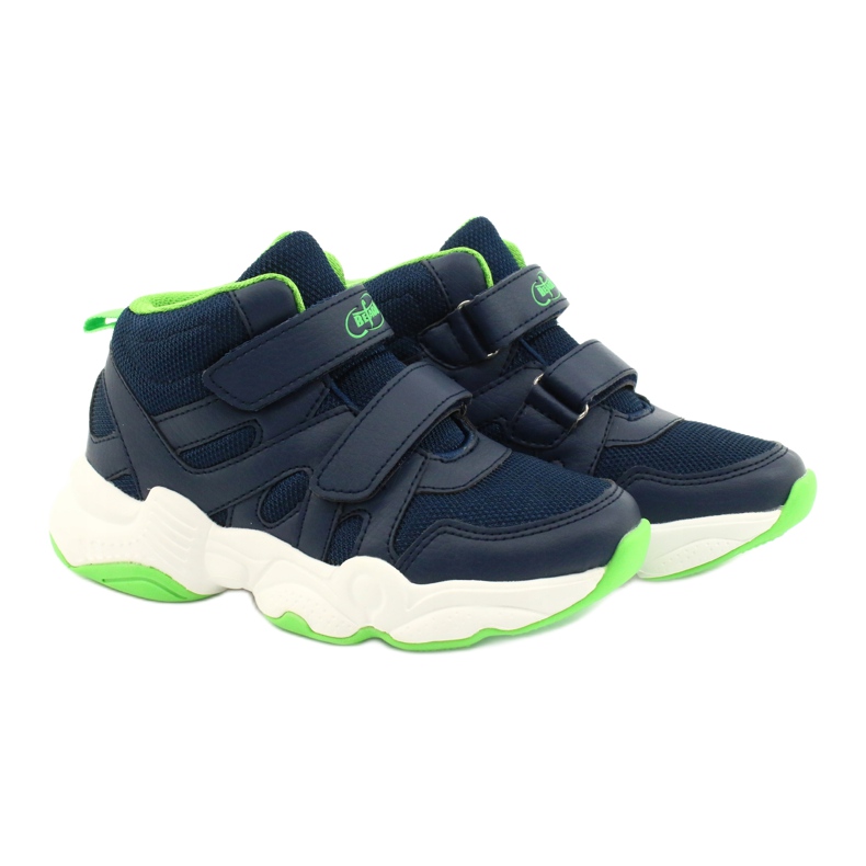 Scarpe per bambini Befado 516X049 blu navy verde 5