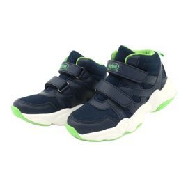 Scarpe per bambini Befado 516Y049 blu navy verde 2
