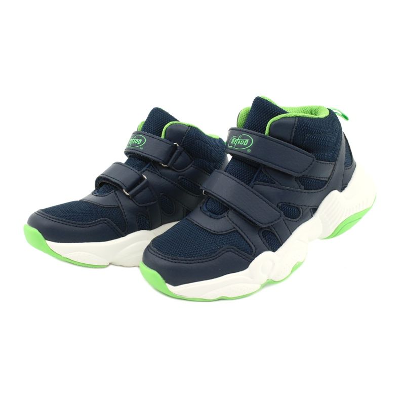 Scarpe per bambini Befado 516Y049 blu navy verde 2