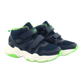 Scarpe per bambini Befado 516Y049 blu navy verde 5
