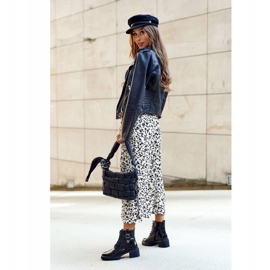 S.Barski Stivali Donna Laccati Neri Drive Me Crazy nero 1