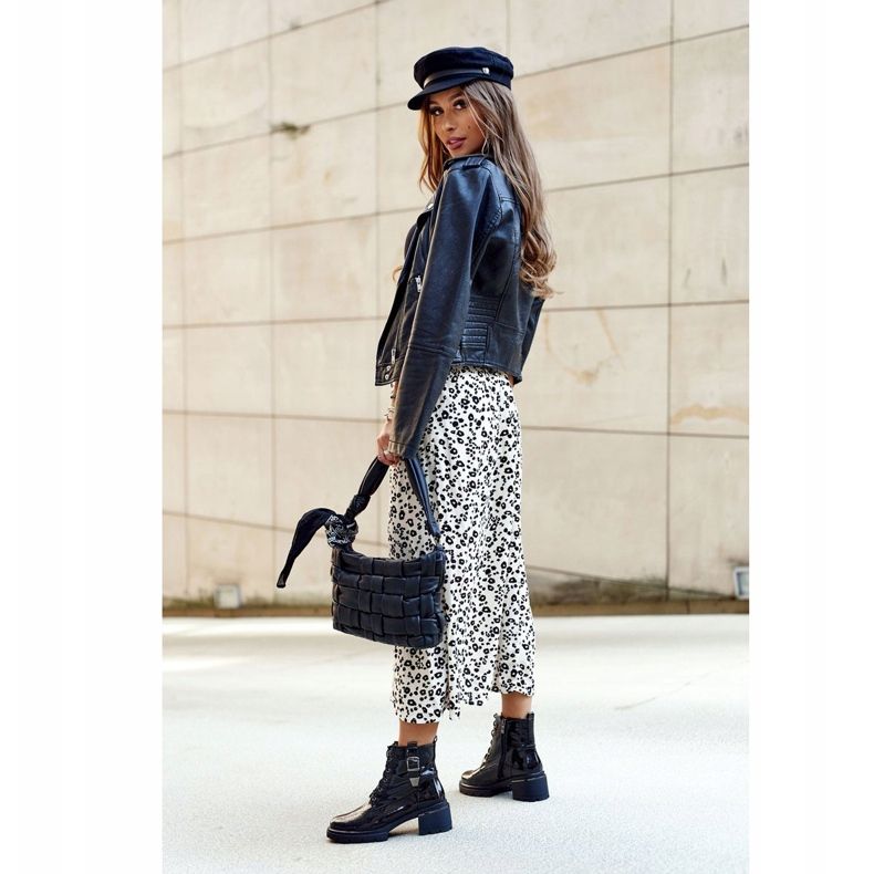 S.Barski Stivali Donna Laccati Neri Drive Me Crazy nero 1
