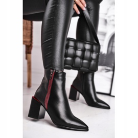 S.Barski Stivali neri da donna Black Lippi nero 1