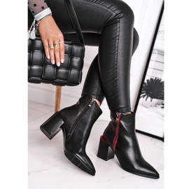 S.Barski Stivali neri da donna Black Lippi nero 2