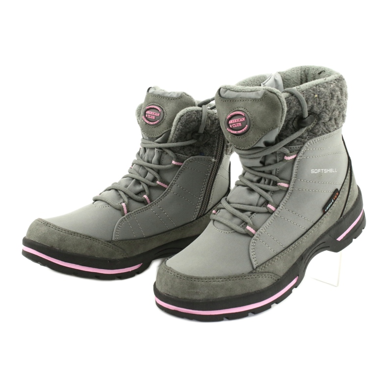 American Club Stivali Softhell con membrana SN03 / 20 rosa grigio 2