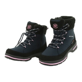 American Club Stivali Softhell con membrana SN03 / 20 nero blu navy rosa 2