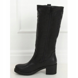 Stivali militari neri J19-37 Black nero 1