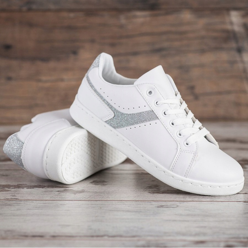 SHELOVET Scarpe sportive alla moda bianca 1