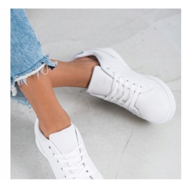 SHELOVET Scarpe sportive alla moda bianca 2