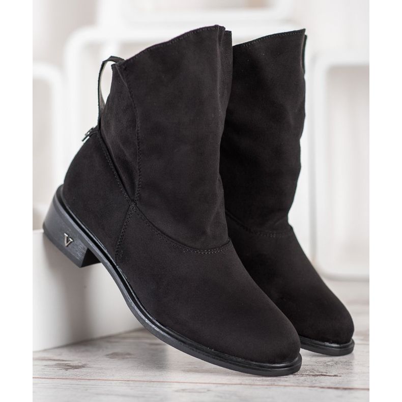 Stivali slip-on VINCEZA nero 2