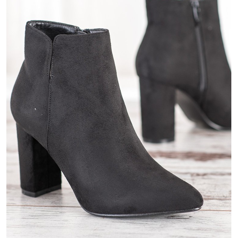 SHELOVET Stivali eleganti nero 1