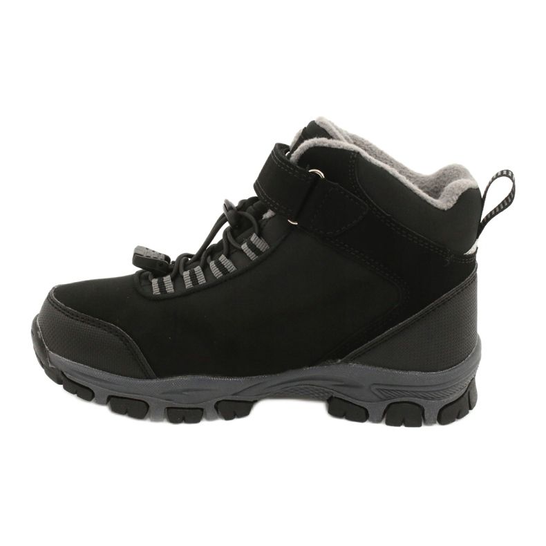 American Club Stivali softshell americani stivali invernali con membrana nero grigio 1