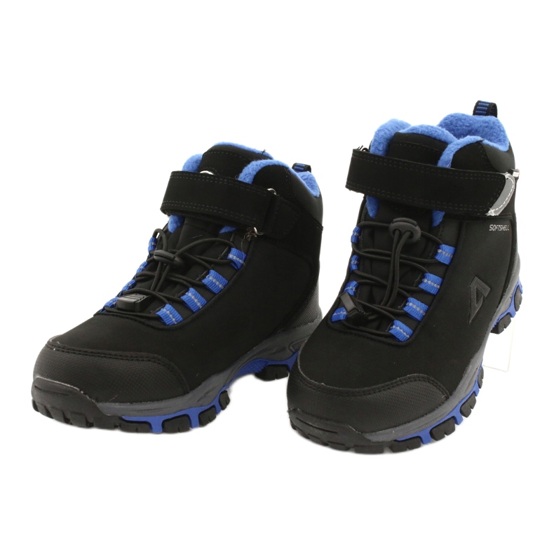 American Club Stivali americani Softshell stivali impermeabili con membrana nero blu 2