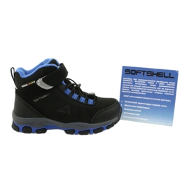 American Club Stivali americani Softshell stivali impermeabili con membrana nero blu 5