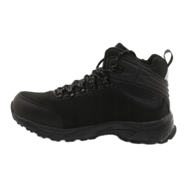 American Club Stivali Softshell da trekking americani con membrana nero 1