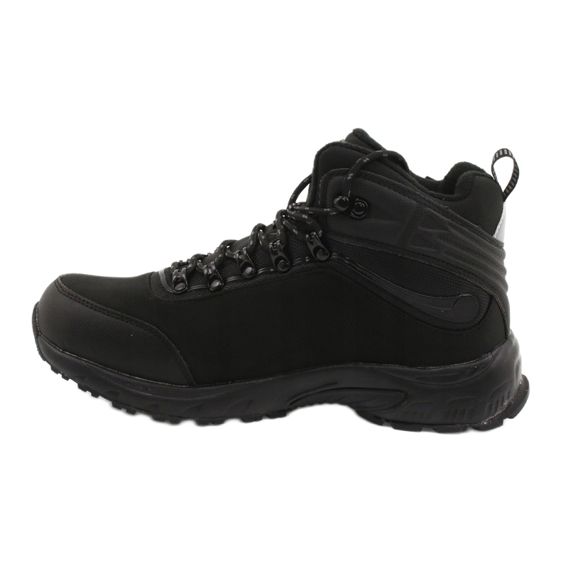American Club Stivali Softshell da trekking americani con membrana nero 1