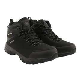 American Club Stivali Softshell da trekking americani con membrana nero 4