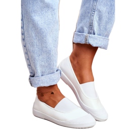 LU BOO Sneakers Slip On Sneakers Slip-on Bianco Justy 1