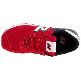Scarpe New Balance M ML574SKD bianco rosso multicolore 2