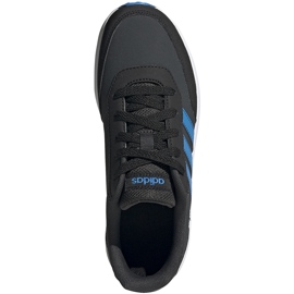 Adidas Vs Switch 2 K scarpe da bambino nere e blu G25921 nero 1