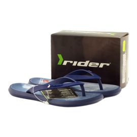 Ciabatte blu navy per bambini Scarpe infradito Rider 1307 4
