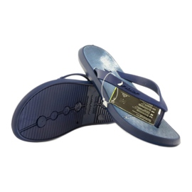 Ciabatte blu navy per bambini Scarpe infradito Rider 1307 3