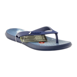 Ciabatte blu navy per bambini Scarpe infradito Rider 1307 1