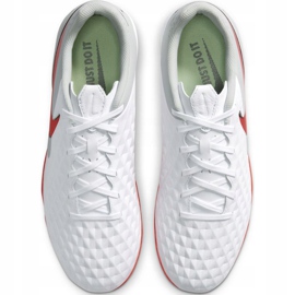 Scarpa da calcio Nike Tiempo Legend 8 Academy M Tf AT6100 163 bianca 2