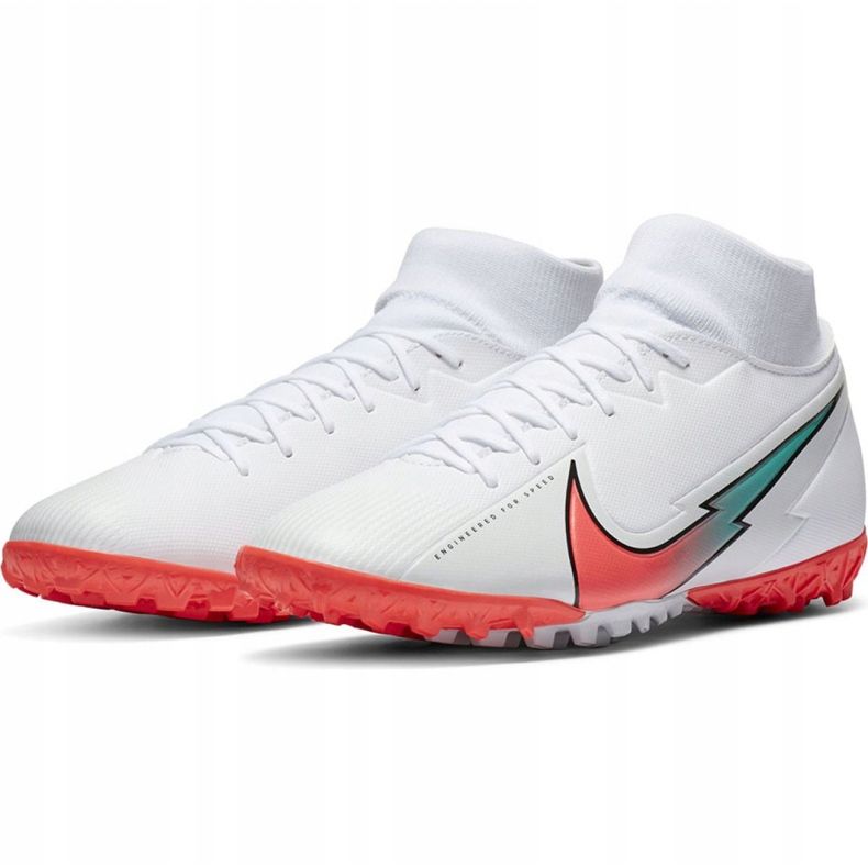 Scarpa da calcio Nike Mercurial Superfly 7 Academy M Tf AT7978 163 bianco 2