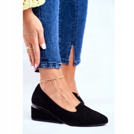 Scarpe brogue da donna Exquisite Black 1205 nero 2