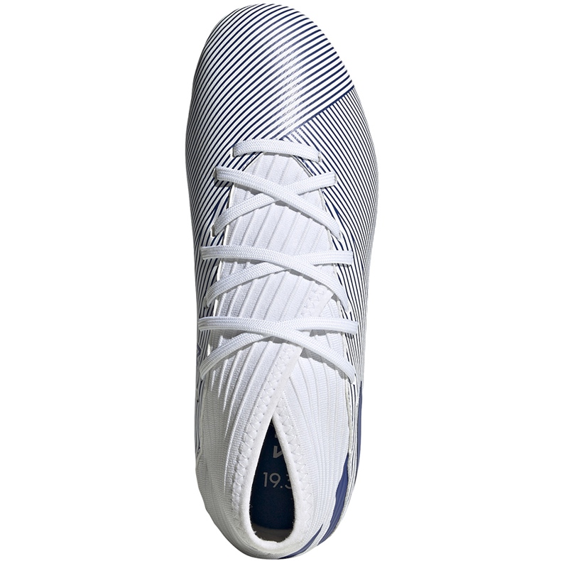 Le scarpe da calcio adidas Nemeziz 19.3 Fg Jr EG7245 grigio argento 1
