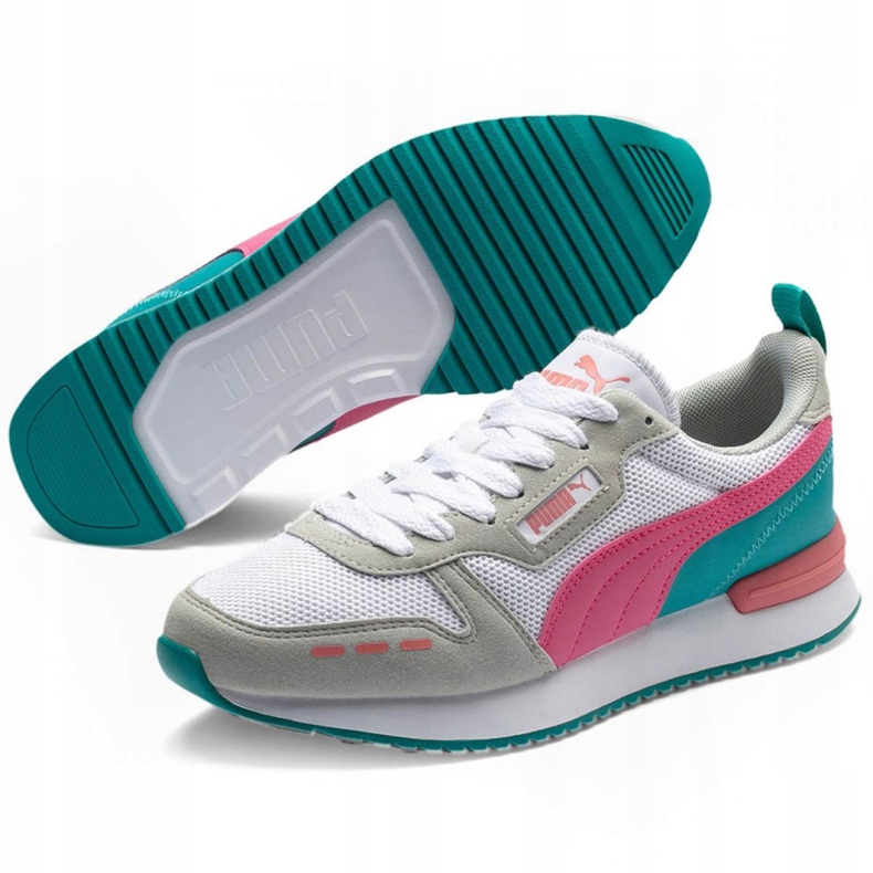 Scarpe da donna Puma R78 W 373117 12 beige bianca arancia rosa verde 1