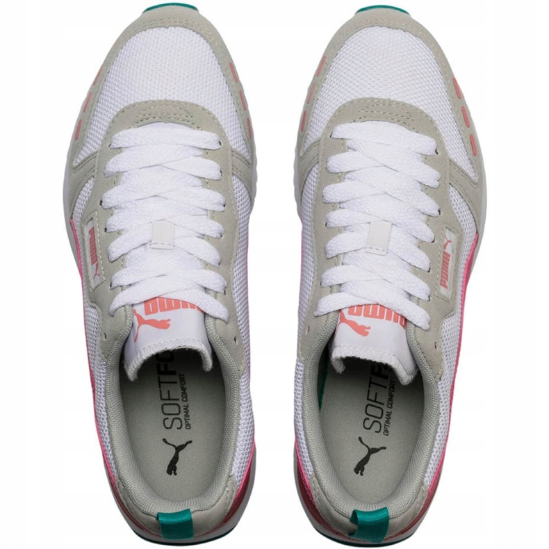 Scarpe da donna Puma R78 W 373117 12 beige bianco arancia rosa verde 2