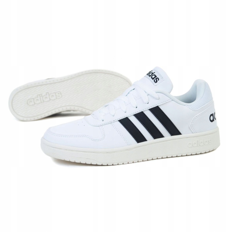 Adidas Hoops 2.0 M EG3970 bianco nero 1