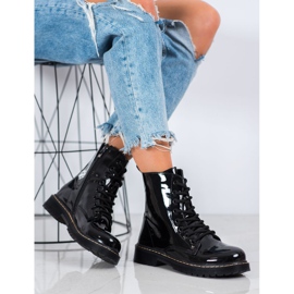 Small Swan Operai laccati nero 1