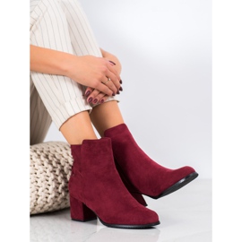 SHELOVET Stivali Con Frange rosso 1