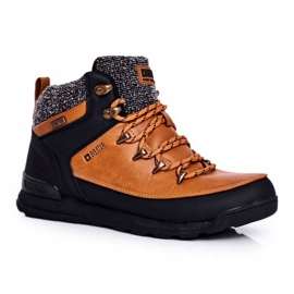 Scarpe da trekking da donna Big Star Camel GG274619 nero giallo 1