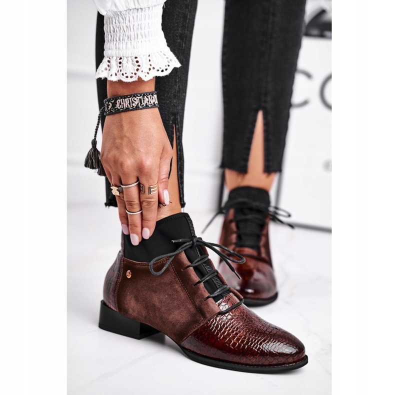 Stivali Donna Pelle Maciejka Marrone 04744-02 1