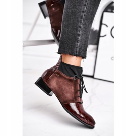 Stivali Donna Pelle Maciejka Marrone 04744-02 2