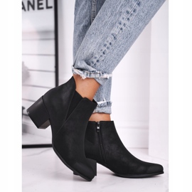 Stivali Donna Sergio Leone Stivali Jodhpur Eco Nabuk Nero BT621 2
